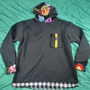 Dave's Hot Chicken 14/225 Unisex XL Hoodie Long Sleeve Pocket Planets